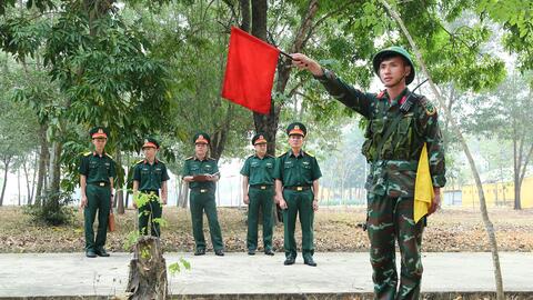 Công tác kiểm tra, giám sát trong sắp xếp tổ chức quân sự địa phương gắn với mô hình chính quyền địa phương 2 cấp