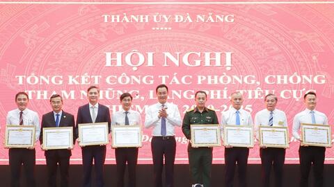 Thành ủy Đà Nẵng tổ chức hội nghị tổng kết công tác phòng, chống tham nhũng, lãng phí, tiêu cực
