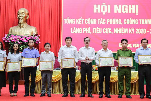 Vĩnh Long tổng kết công tác phòng, chống tham nhũng, lãng phí, tiêu cực, nhiệm kỳ 2020 - 2025